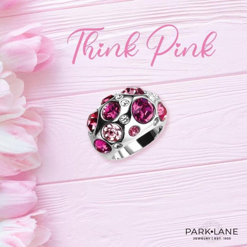 Park Lane Think Pink Ring - Size 9